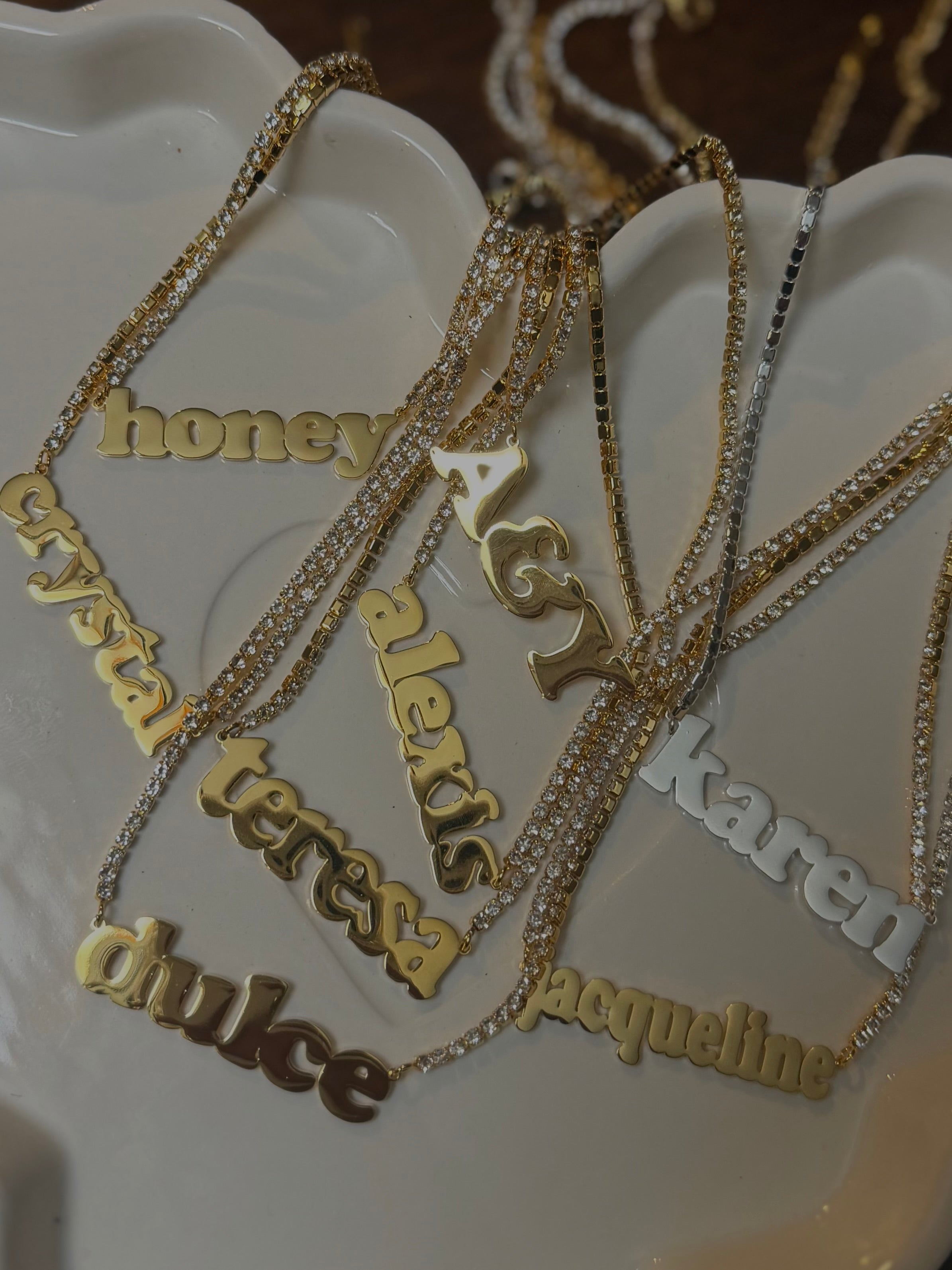 Custom Tennis Necklace PREORDER