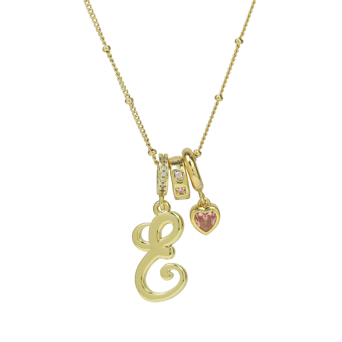 Amorette Initial Necklace