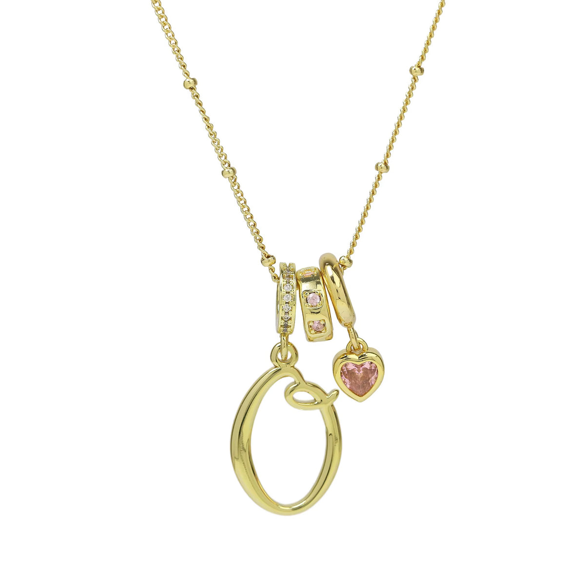 Amorette Initial Necklace