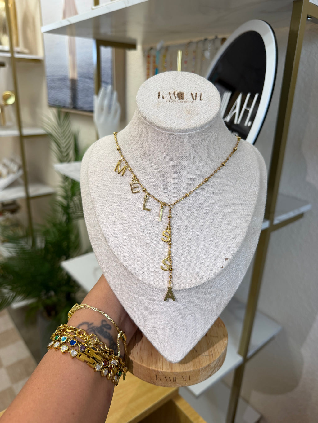 Custom Name Lasso Necklaces