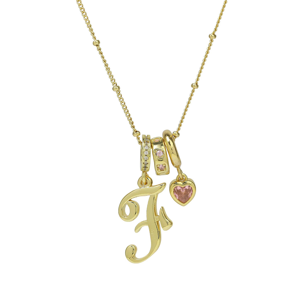 Amorette Initial Necklace