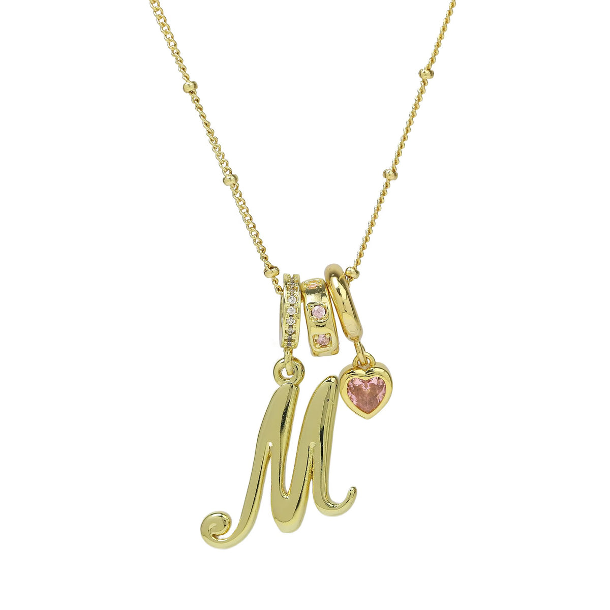Amorette Initial Necklace
