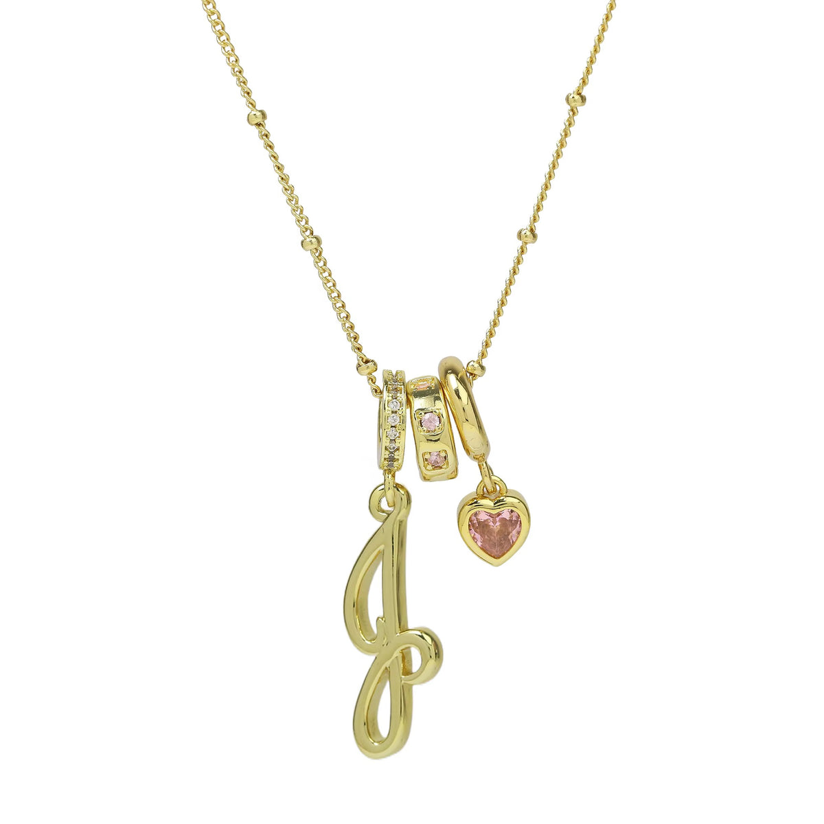 Amorette Initial Necklace