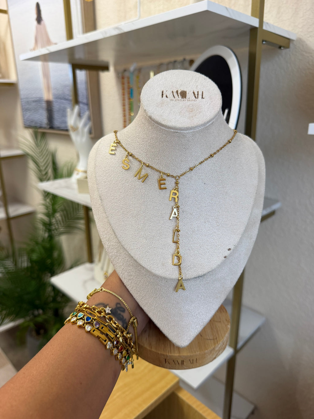 Custom Name Lasso Necklaces