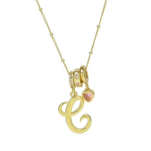 Amorette Initial Necklace